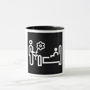 Fleurs Pour Un Patient Mug