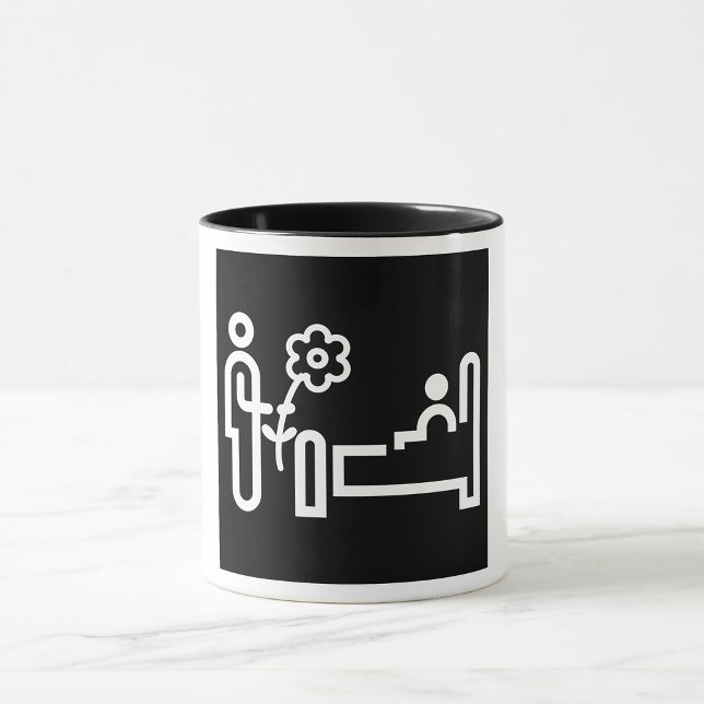 Fleurs Pour Un Patient Mug (Créateur téléchargé)