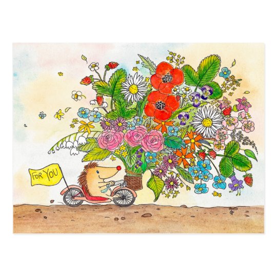 Fleurs Pour Vous Carte Postale Par Nicole Janes Zazzle Fr