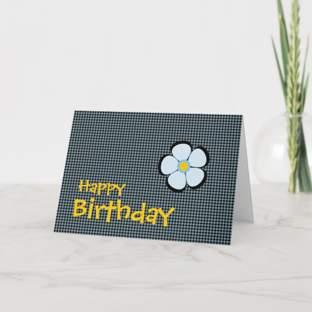 Fleurs Pour Vous Joyeuses Cartes D'Anniversaire (Devant)
