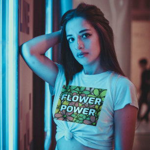 FLEURS POWER DAISY T-SHIRTS FEMMES MOM SISTER