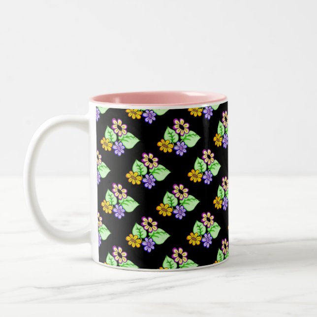 Fleurs printanières 1 Mug (Gauche)