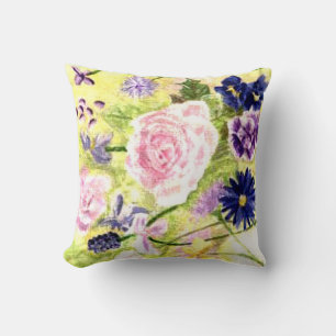 Fleurs printanières Coussin américain MoJo