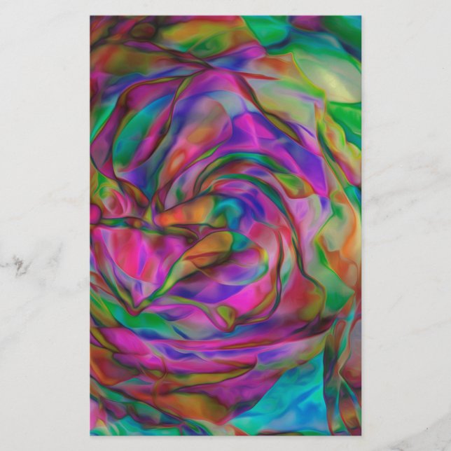 Fleurs psychédéliques (Devant)