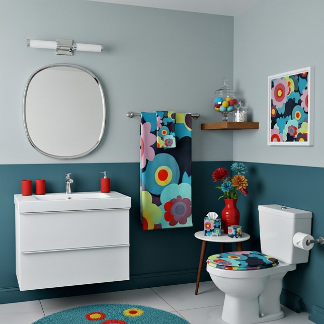 Fleurs rétro mod (Créateur téléchargé)