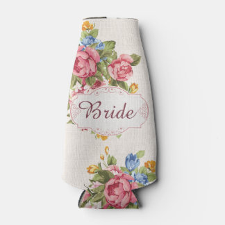 Fleurs Retro Vintages personnalisées Rose Glacière