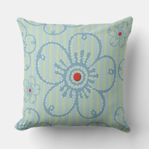 Fleurs romantiques - Coussin