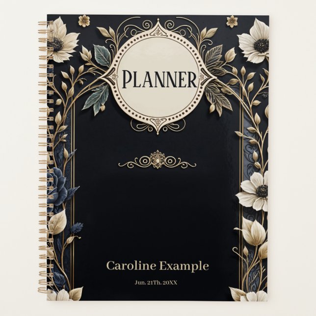 Fleurs romantiques vives sur un arrière - plan ble (Devant)