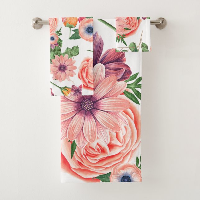 Fleurs rose pâle (En situation)