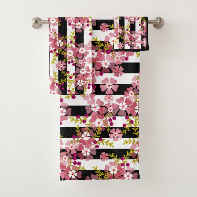 Fleurs roses (En situation)