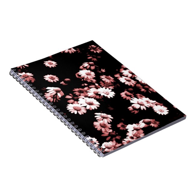 Fleurs roses #4250 Carnet (Côté Droit)