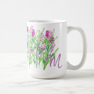 Fleurs roses Conception de Jardin Mug