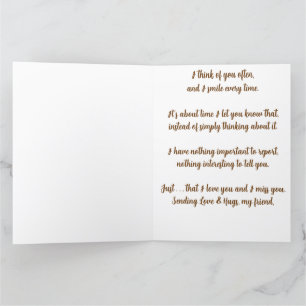 Fleurs roses élégantes pensant à vous Plier Carte