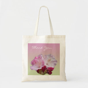 fleurs roses rhododendron merci sac