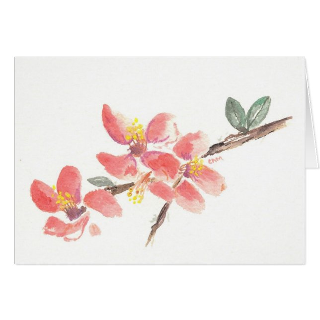 Fleurs rouges (Devant horizontal)