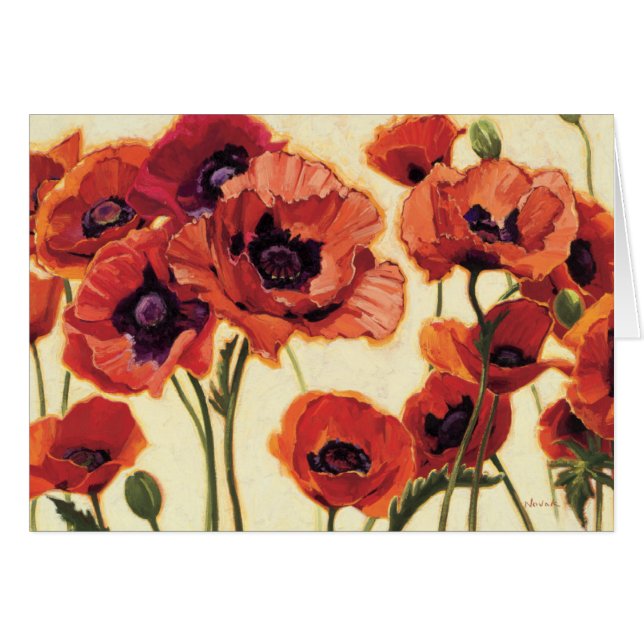 Fleurs rouges (Devant horizontal)