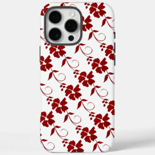 Fleurs rouges iPhone 16 Pro Max Coque