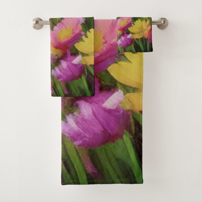 Fleurs Sauvages À Dusk Aquarelle Art Floral (En situation)