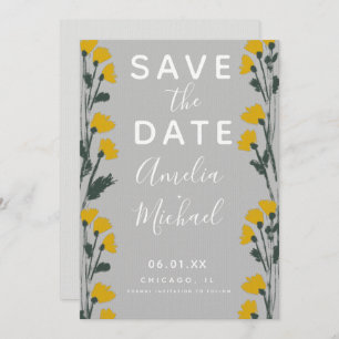 Fleurs sauvages - Botanique tirée à la main Enregi