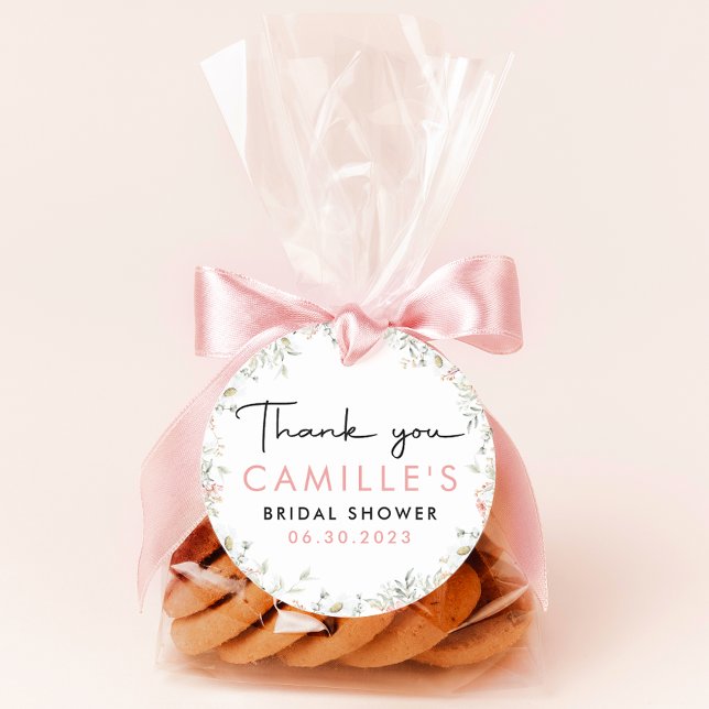 Fleurs sauvages d'aquarelle - Autocollant de préfé (Créateur téléchargé)