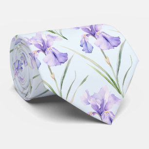 Fleurs sauvages de bureau décontractées cravate Bo
