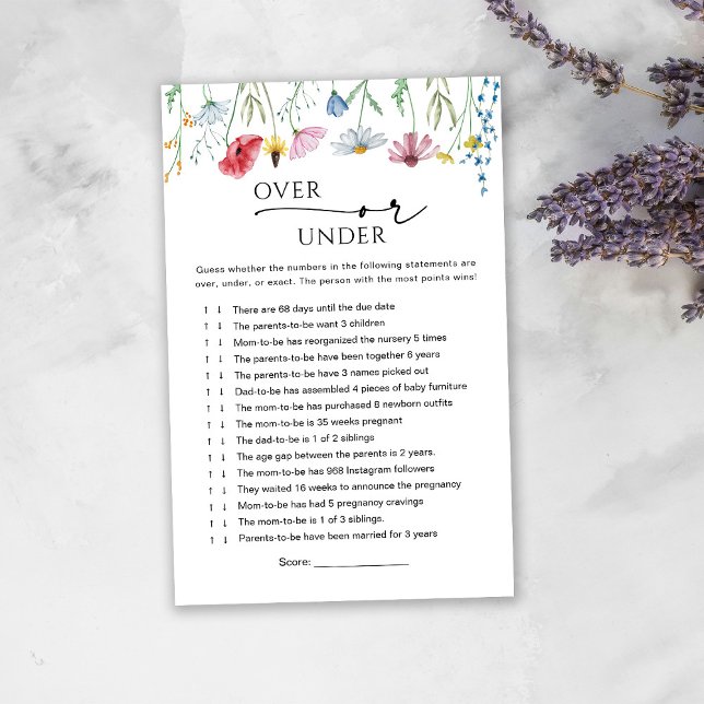 Fleurs sauvages de plus ou moins de Baby Game (Créateur téléchargé)