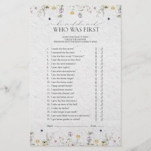 Fleurs sauvages D'Été Il A Dit Qu'Elle A Dit Douch