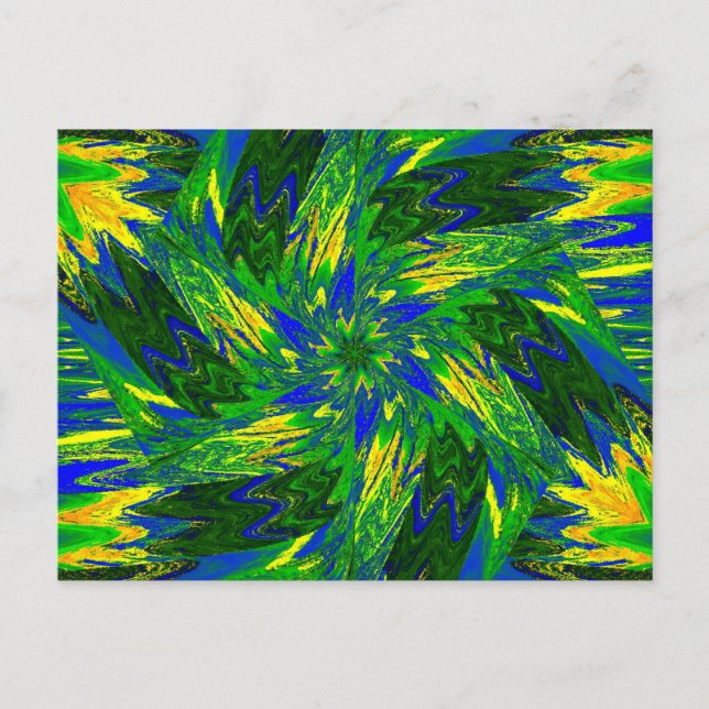 FLEURS SAUVAGES EN PASTELS 13 Carte postale (Devant)