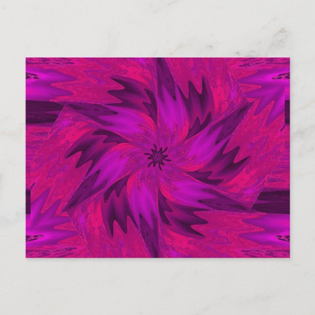 FLEURS SAUVAGES EN PASTELS 3 Carte postale (Devant)