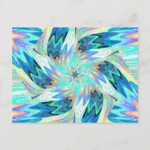 FLEURS SAUVAGES EN PASTELS 4 Carte postale