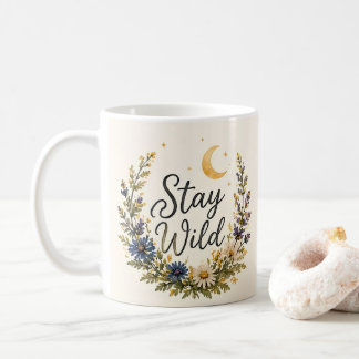 Fleurs Sauvages Lune Tasse Bohème Floral