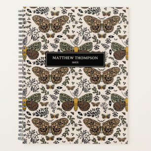 Fleurs sauvages Moth moderne Motif Abstrait