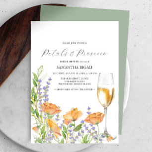 Fleurs sauvages Pétales & Prosecco Réception de ma