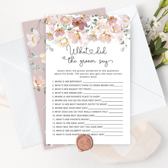 Fleurs sauvages Qu'est-ce que le marié a dit douch (Créateur téléchargé)