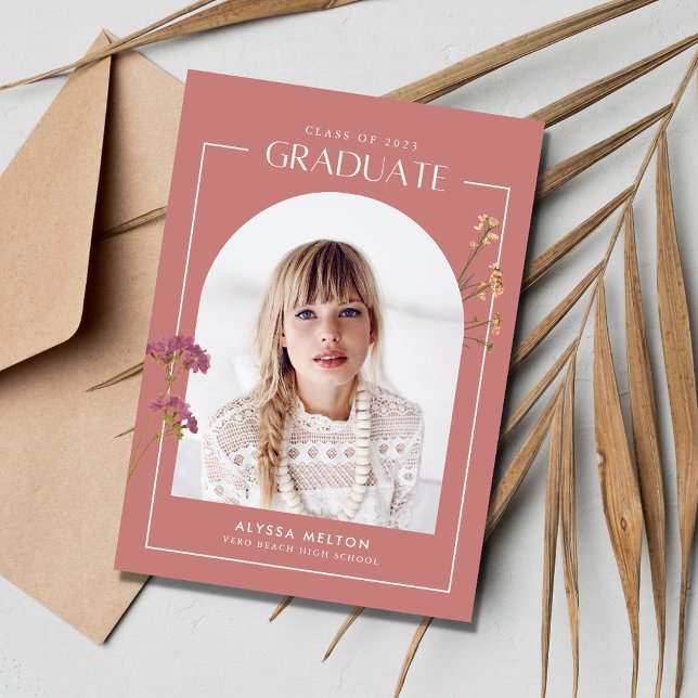 Fleurs sauvages roses Filles Lycée (Créateur téléchargé)