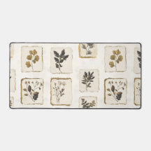 Fleurs sauvages séchées et pressées vintage botani