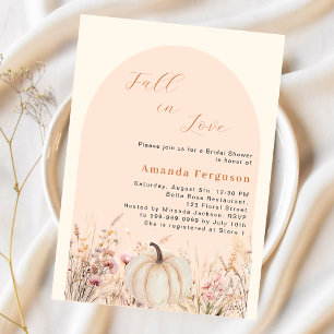 Fleurs sauvages tombent amoureux citrouille budget