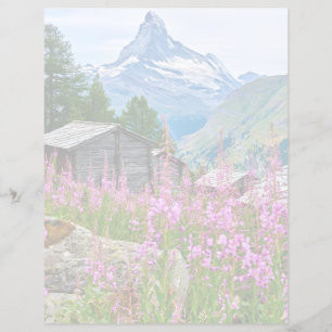 Fleurs   Summer Matterhorn Suisse