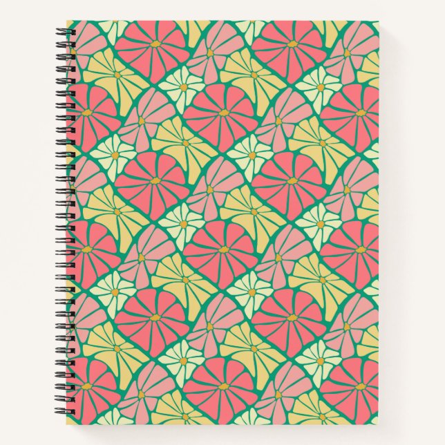 Fleurs super Carnet spiral (Devant)
