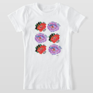Fleurs T-shirt filles