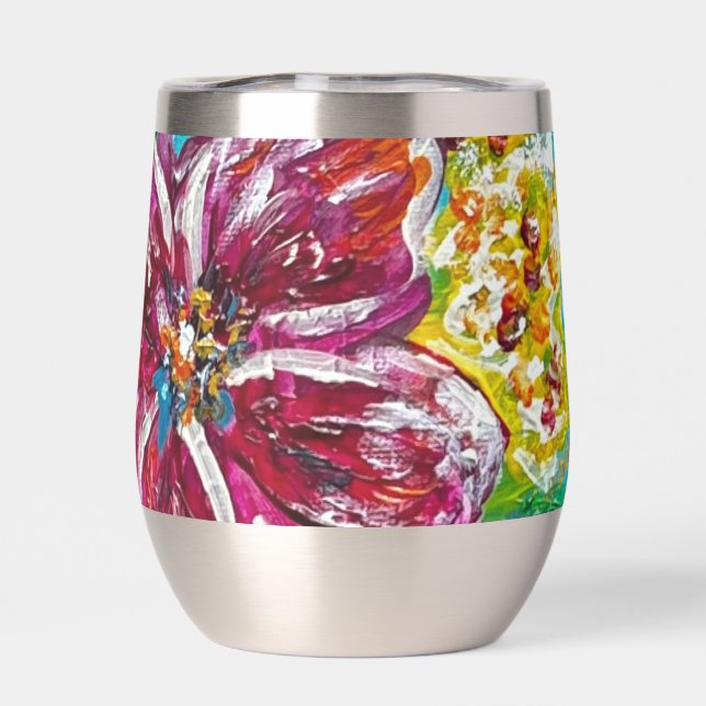 Fleurs tondeuse à vin thermique (Arrière)
