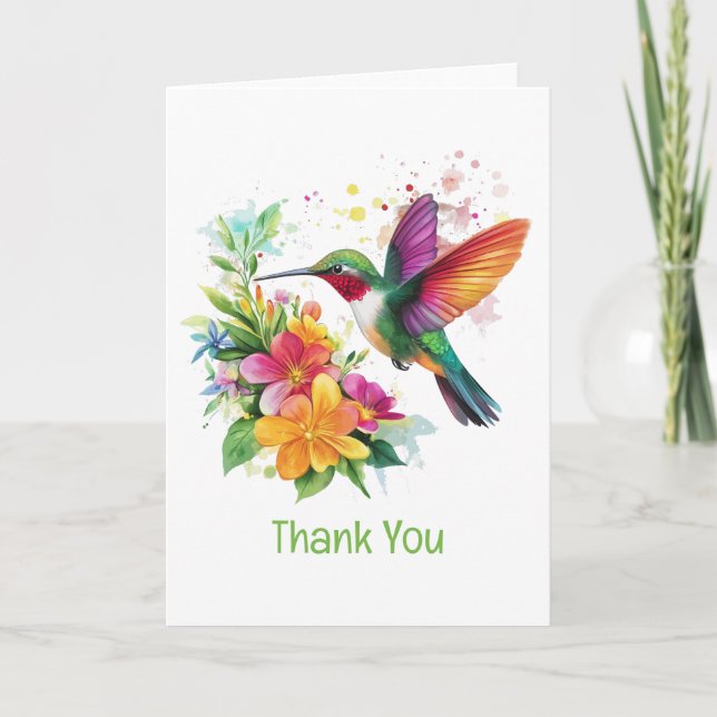 Fleurs tropicales des colibris de Merci (Devant)