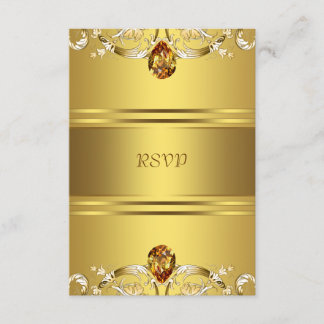 Fleurs Victoriennes Or 50e Anniversaire RSVP