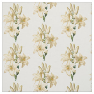 Fleurs vintages tissu personnalisé 1 B