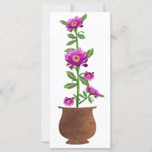 Fleurs violettes