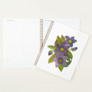fleurs violettes