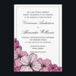 FLEURS VIOLETTES | FAIRE-PART DE MARIAGE<br><div class="desc"></div>