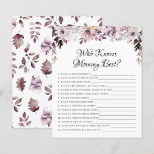 Fleurs Violettes Feuillage Qui Sait Maman Jeux