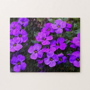 Fleurs violettes Jigsaw Puzzle Printemps