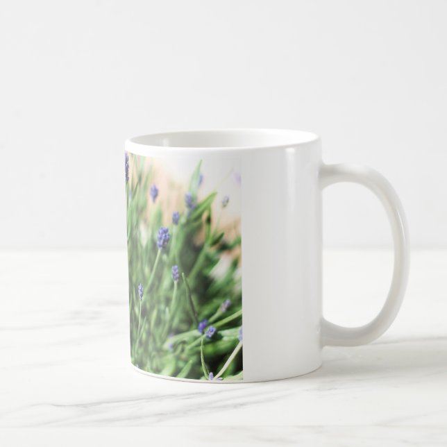 Fleurs violettes - Mug (Droite)